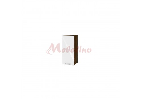 Modul superior BF 05-1 dulap cu usa si raft-Alb lucios - Bucatarii