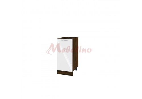 Modul inferior BF 05-21 dulap cu usa si raft-Alb lucios - Comparare Produse