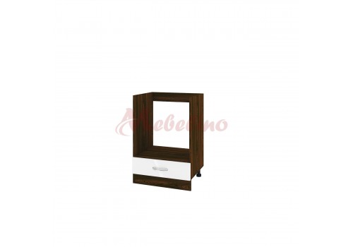 Modul inferior BF 05-36 - corp pentru cuptor cu sertar-Alb lucios - Bucatarii