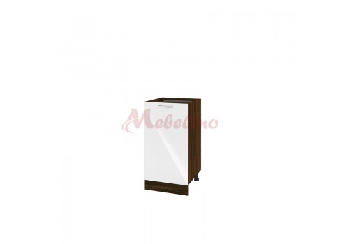 Modul inferior BF 05-28 dulap cu usa si raft-Alb lucios - Comparare Produse