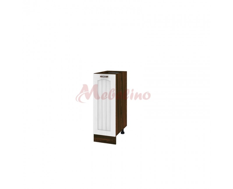 Modul inferior BF 04-20  dulap cu usa si raft -deschidere dreapta-Alb flader