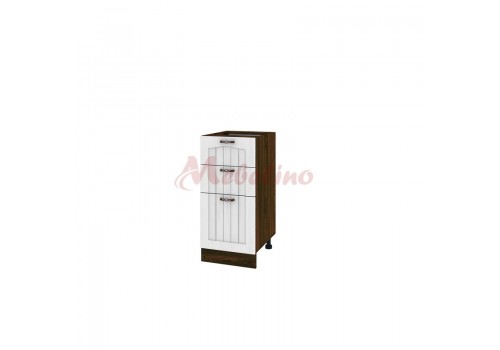 Modul inferior BF 04-27 dulap cu 2 sertare si usa- deschidere dreapta-Alb flader - Comparare Produse