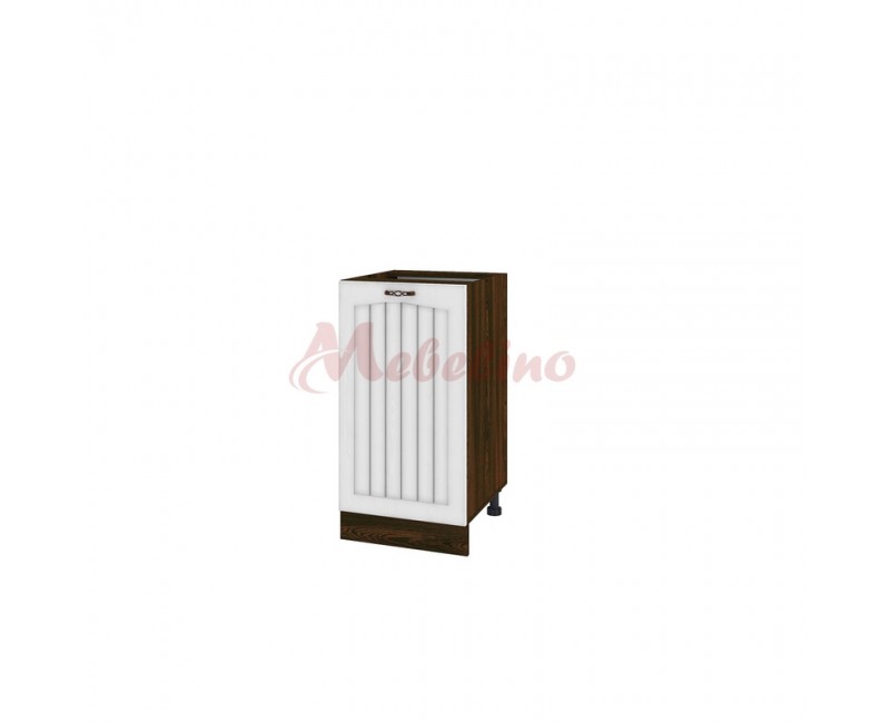 Modul inferior BF 04-28 dulap cu usa si raft-deschidere stanga-Alb flader