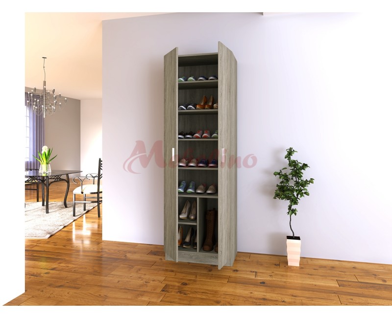 Mobilier hol - Pantofare - Dulap pentru pantofi City 4036 cu inchidere usoara a usilor