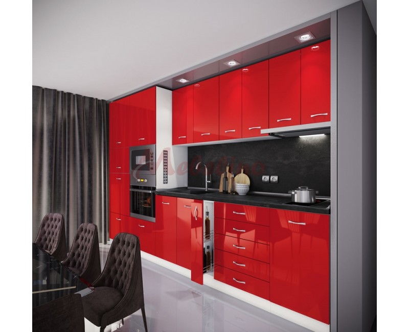 Bucatarie modulara City 885 cu blat inclus