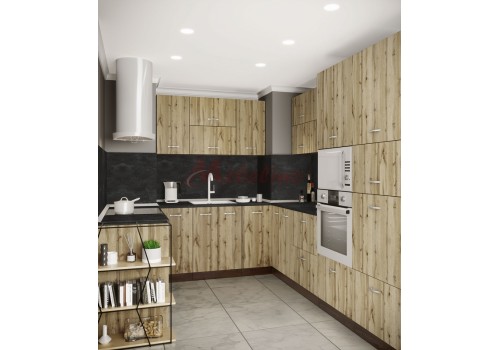 Bucataria modulara City 927 cu blat incluse - Bucatarii