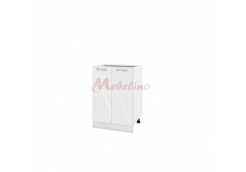 Modul inferior BF 05-22 dulap cu doua usi si raft-Alb lucios - Comparare Produse