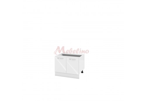 Modul inferior BF 05-32-Alb lucios - Bucatarii