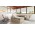 Pat City 2007 stejar Gran Sasso cu mecanism de ridicare si noptiere - 160 x 200 cm