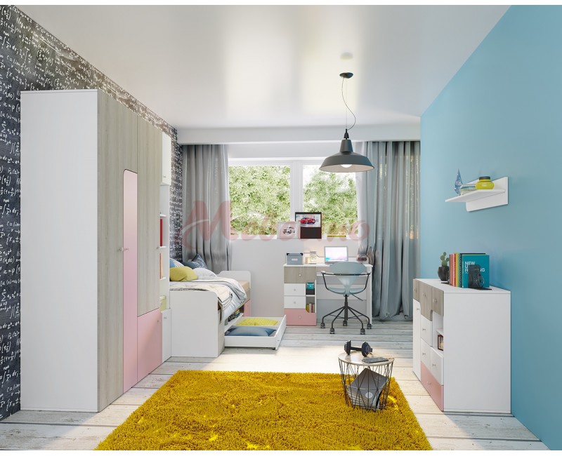 Mobilier copii Modern Rosse - Seturi de dormitoare pentru copii