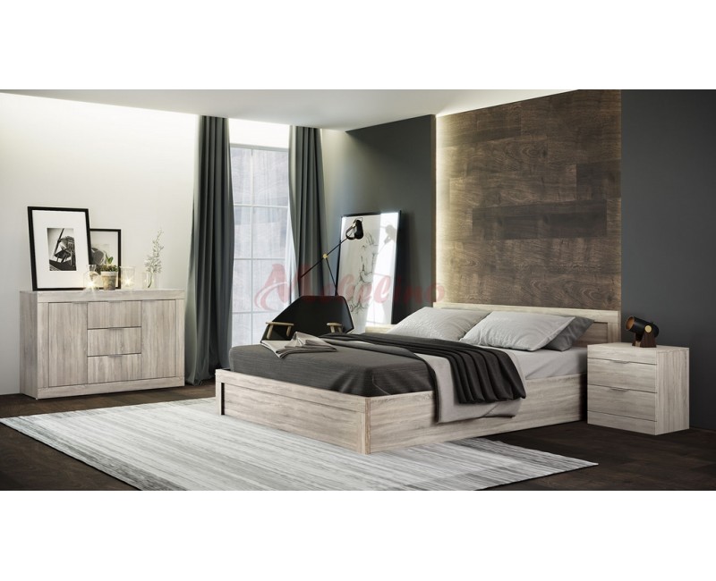 Pat City 7001 cu 2 noptiere