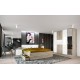 Mobilier dormitor City 7033 cu iluminare LED