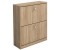 Dulap de pantofi  Marea No.1 cu doua compartimente - stejar Sonoma
