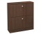 Dulap de pantofi  Marea No.1 cu doua compartimente - wenge