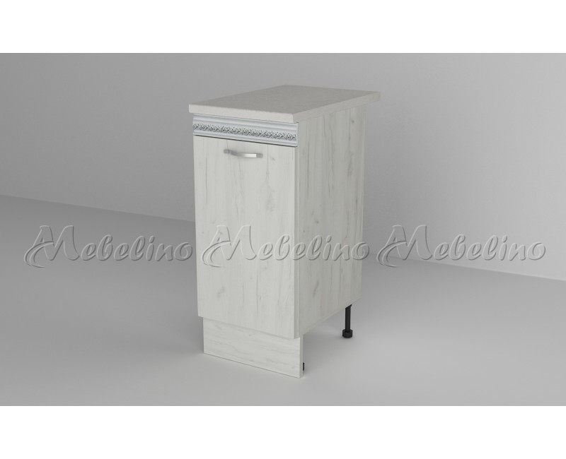 Module de bucatarie - Module Toscana cu profil decorativ - Dulap inferior cu usa si raft D3